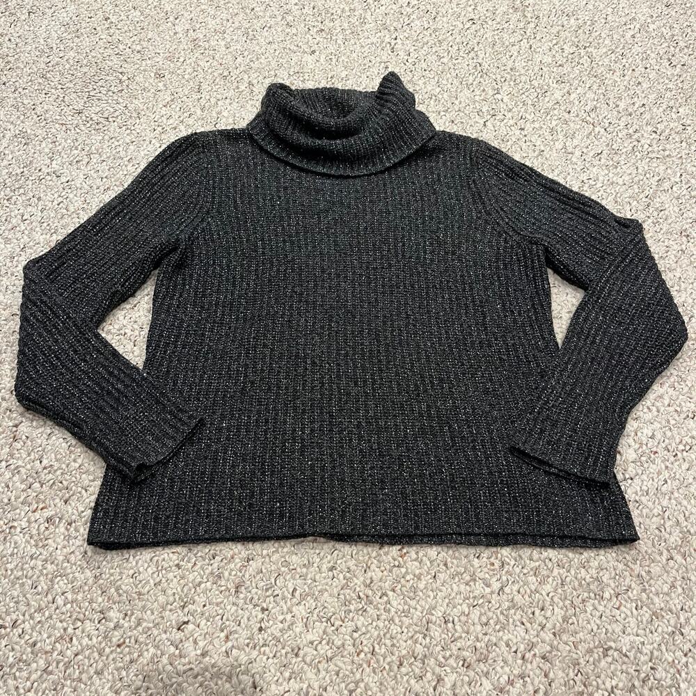 Lauren Ralph Lauren Dark Gray Turtleneck Sweater